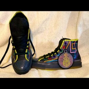 Converse Chuck 70 Hi Black/Opti Yellow unisex shoe